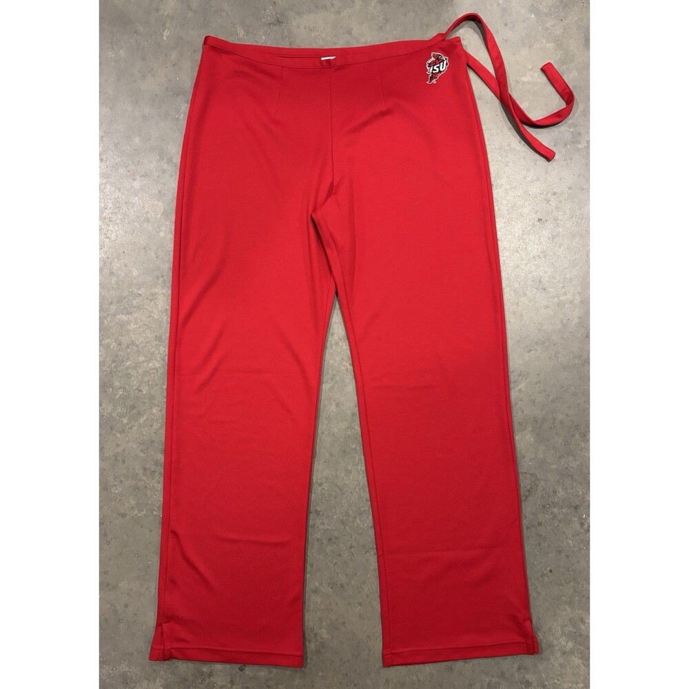 Vintage Nike Iowa State Cyclones Red Bootcut Lounge Pants Womens Large
